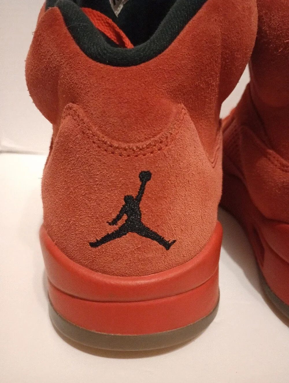 Jordan Retro 5 Red Suede Mens 11.5